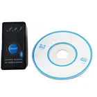 Считыватель кодов ELM327 J25C27, мини-считыватель кодов ELM327 BluetoothWifi V1.5V2.1 OBD2 OBDII для AndroidIOS работает на дизельном топливе