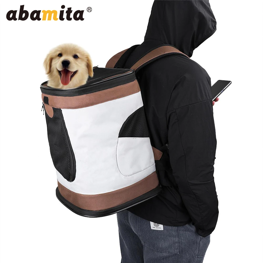 

Рюкзак-переноска Abamita для домашних животных, тканевый, дышащий, 2021