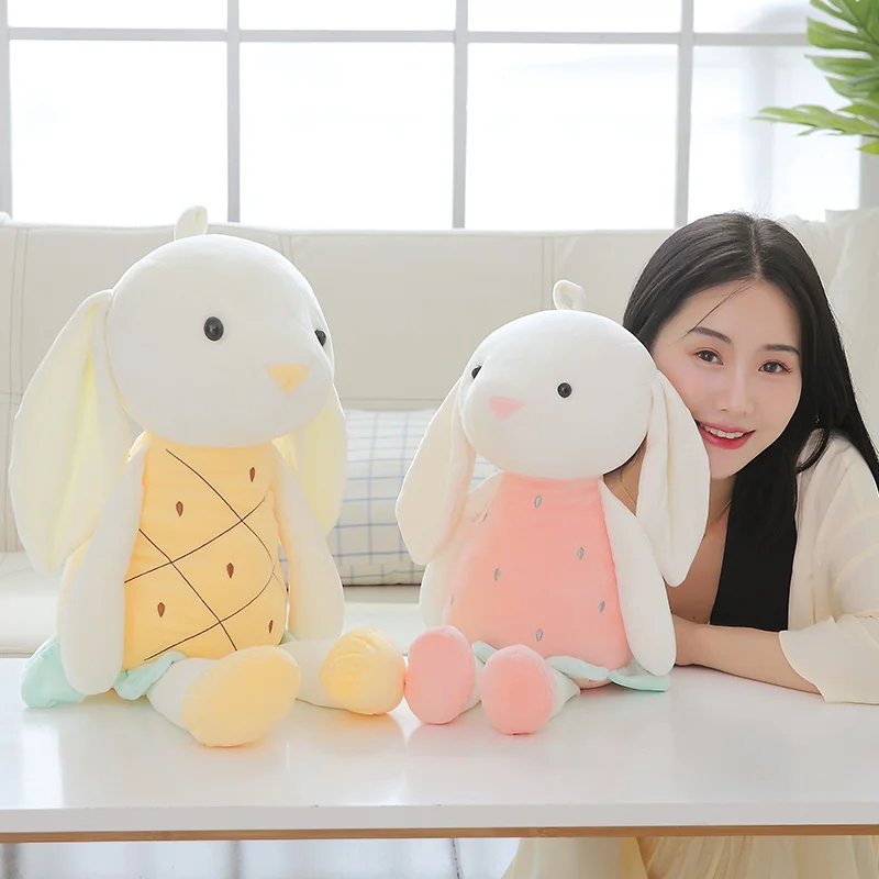 35 см 45 детская Милая фруктовая свинья плюшевая игрушка кукла комфортная Ragdoll