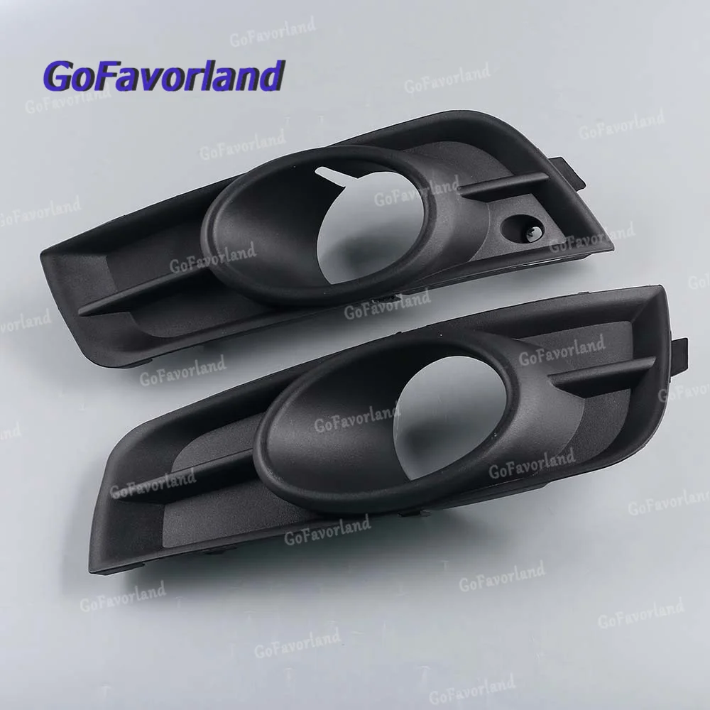 

For Chevrolet Cruze 2011 2012-2014 94831151 94831152 2Pcs L+R Front Bumper Grille Fog Light Lamp Surround Panel