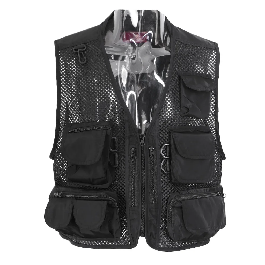 Быстросохнущие рыболовные жилеты для мужчин жилет рыбалки на открытом воздухе