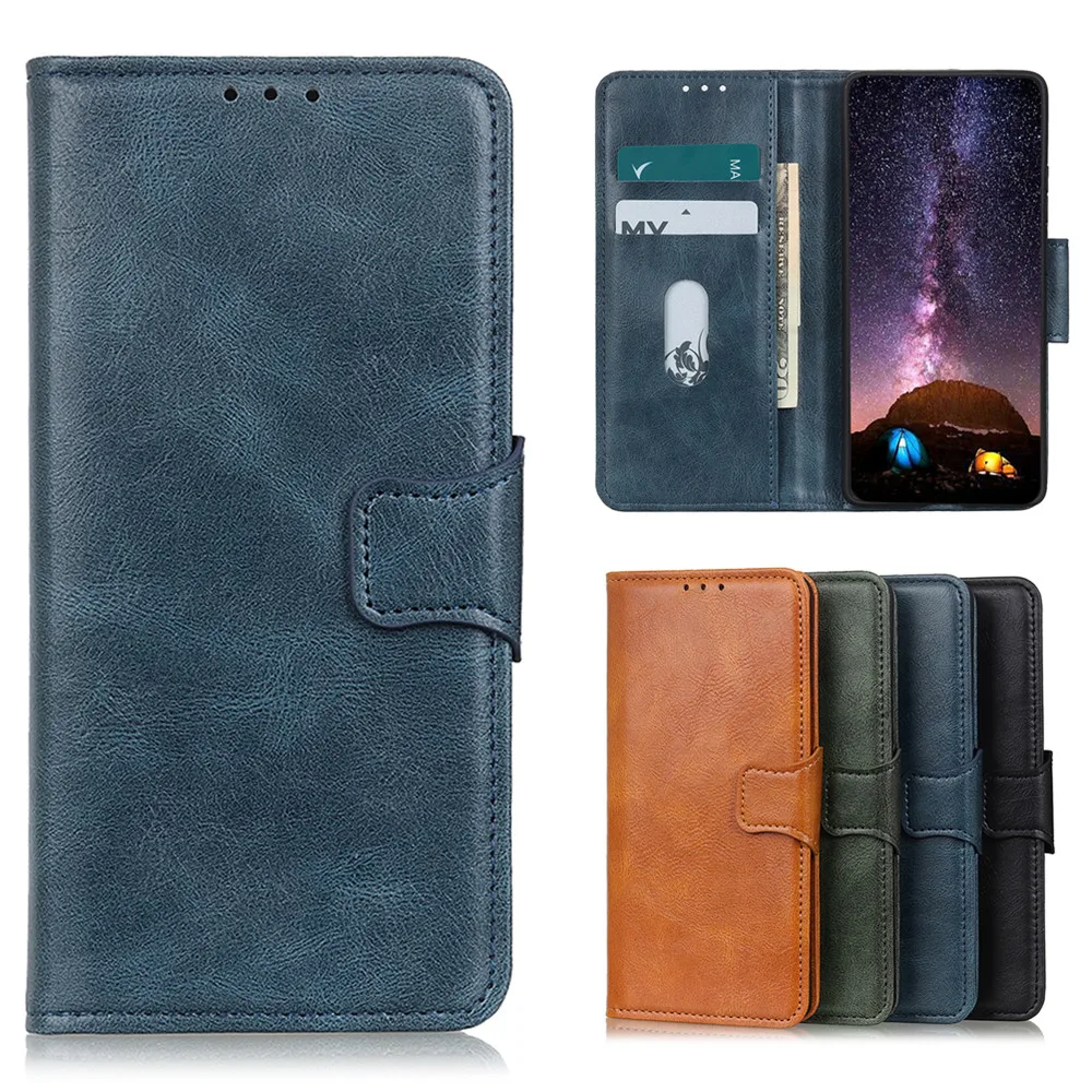 

Leather Wallet Case For OPPO Reno6 Pro A55 A53 F19 A74 A94 A54 A93 A72 Find X3 Lite Flip Phone Stand Cover Shockproof Coque Etui