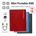Портативный жесткий диск внешний жесткий диск SSD 16 ТБ HD внешний жесткий диск Harici внешний жесткий диск от 1 до 16 ТБ