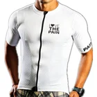 Футболка мужская с надписью Love The Pain, Джерси для езды на велосипеде, дышащая одежда для горных велосипедов, профессиональная одежда для команды, лето