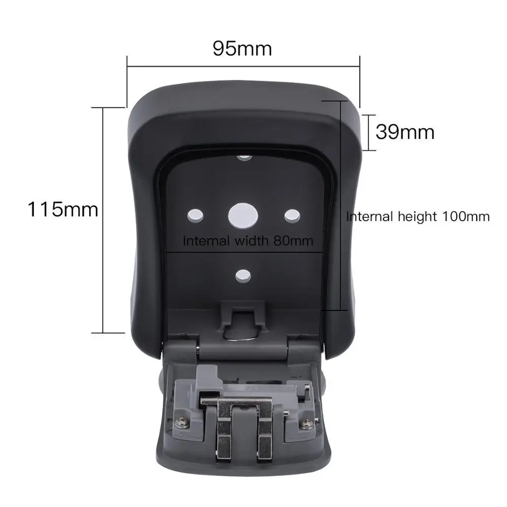 4 пароль металлический открытый ключ безопасности для хранения менеджер