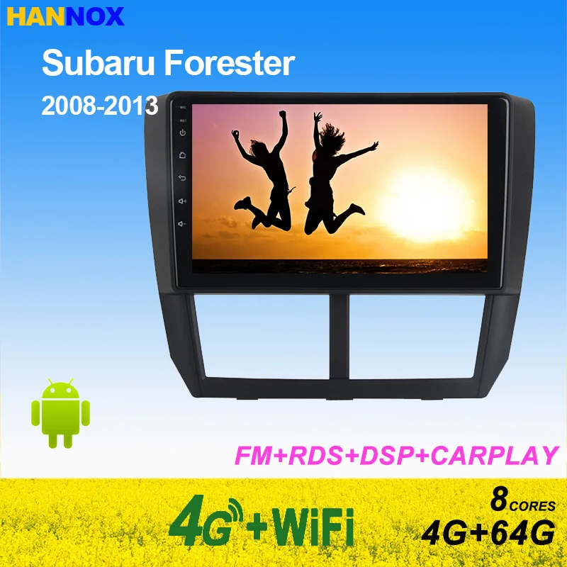 

9 дюймовый Android 12,0 Радио мультимедийный плеер для Subaru Forester 3 WRX XV 2007-2014 GPS навигация Авто 4G сетевой блок № 2din