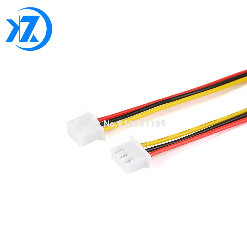 10 шт. 26AWG JST XH2.54 XH 2 54 мм 2P 3P 4 P 5P 6P 7P 8P 9P 10-контактный шаг Штекерный Кабельный разъем