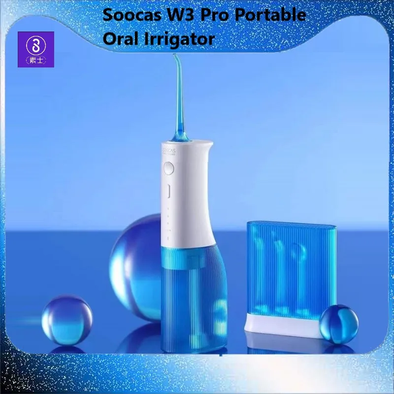 

Xiaomi Soocas W3 Pro портативный ирригатор для полости рта перезаряжаемый водонепроницаемый зубочистка полости рта Отбеливание зубов 360 ° поворотн...