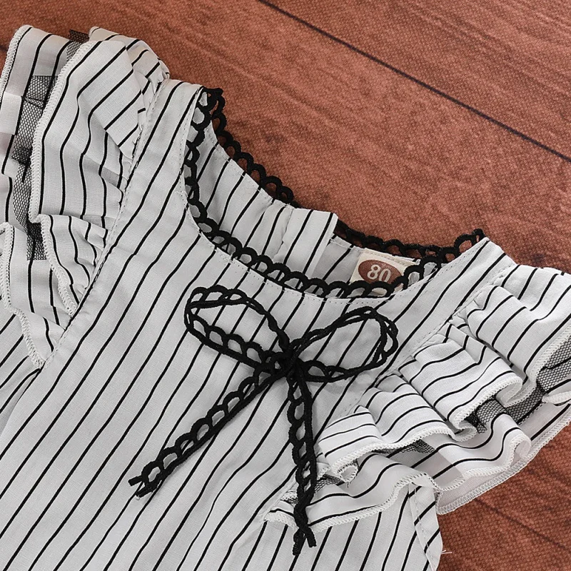 Модное платье для девочек летний повседневный костюм маленьких милое с принтом