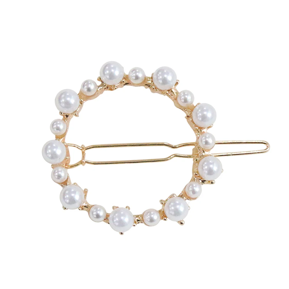Женская заколка для волос с искусственным жемчугом|Шпильки и заколки волос| |