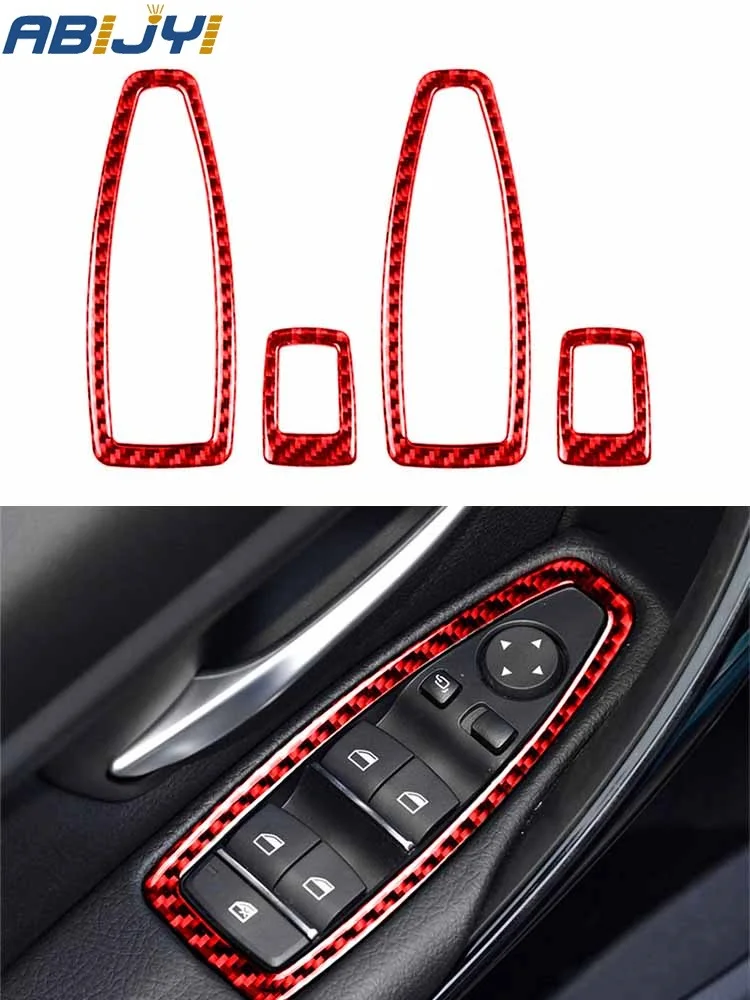 

For BMW F30 F34 Black/Red Carbon Fiber 013-2019 3GT Series Lifting Panel Car Stickers 2