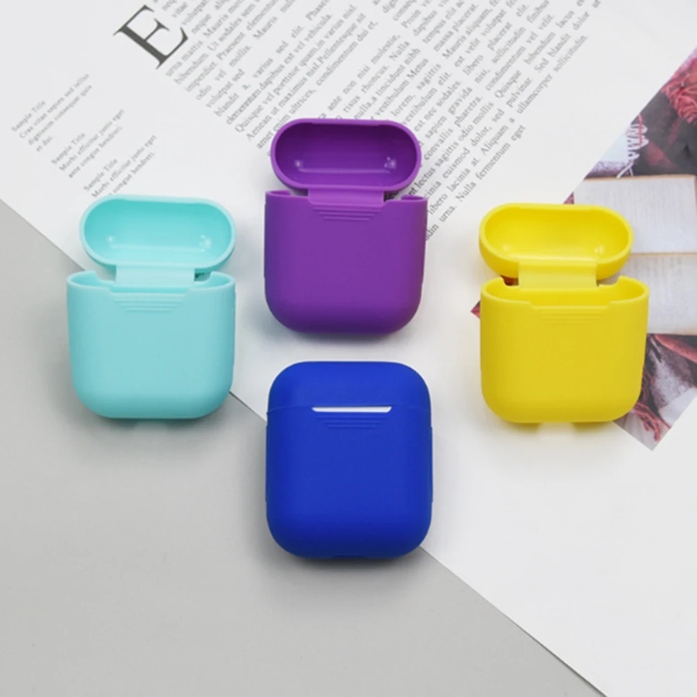 Мягкий силиконовый чехол Bluetooth для Apple AirPod | Электроника