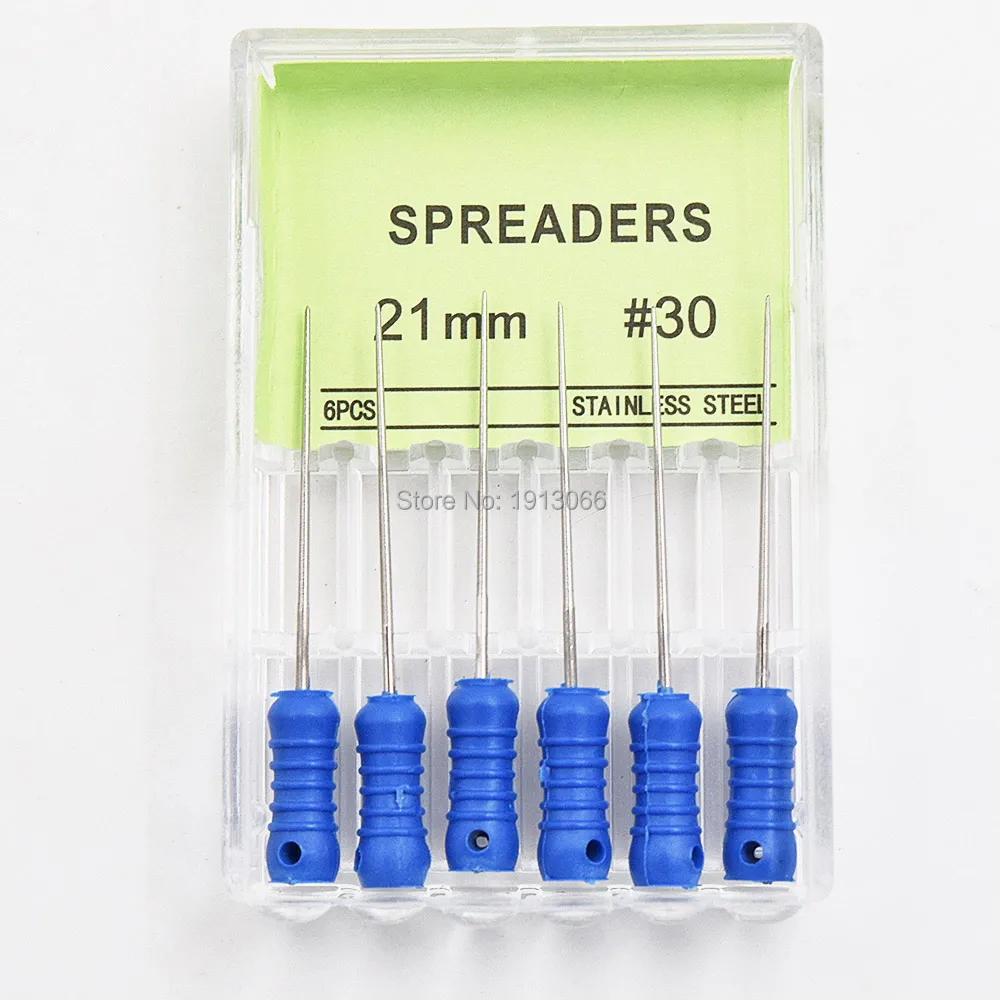 5 коробок зубные Endo из нержавеющей стали конические палец Разбрасыватели Лима