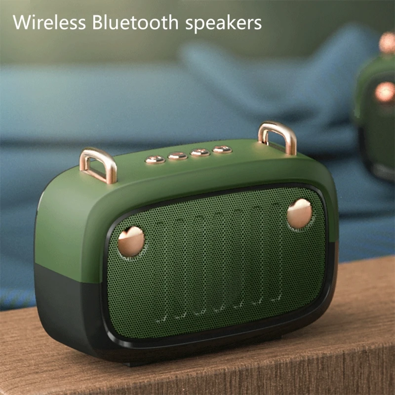 

BS32D Wireless Bluetooth Speaker Outdoor Speaker Support TF Card Mini Stereo Holiday Gifts