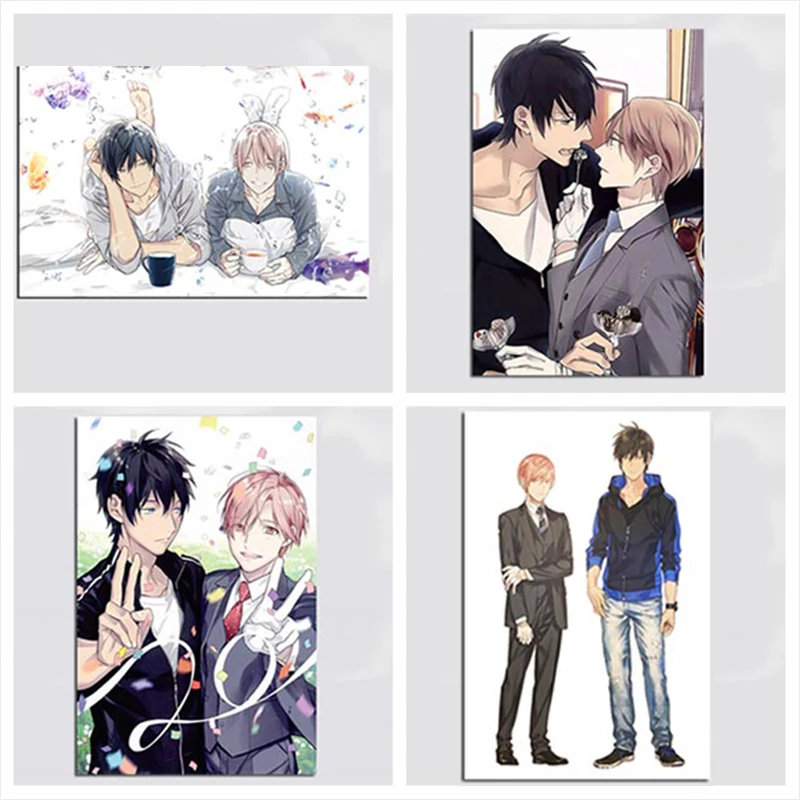 Анимация 10 шт. ролевых принтов домашний декор холст живопись настенное искусство