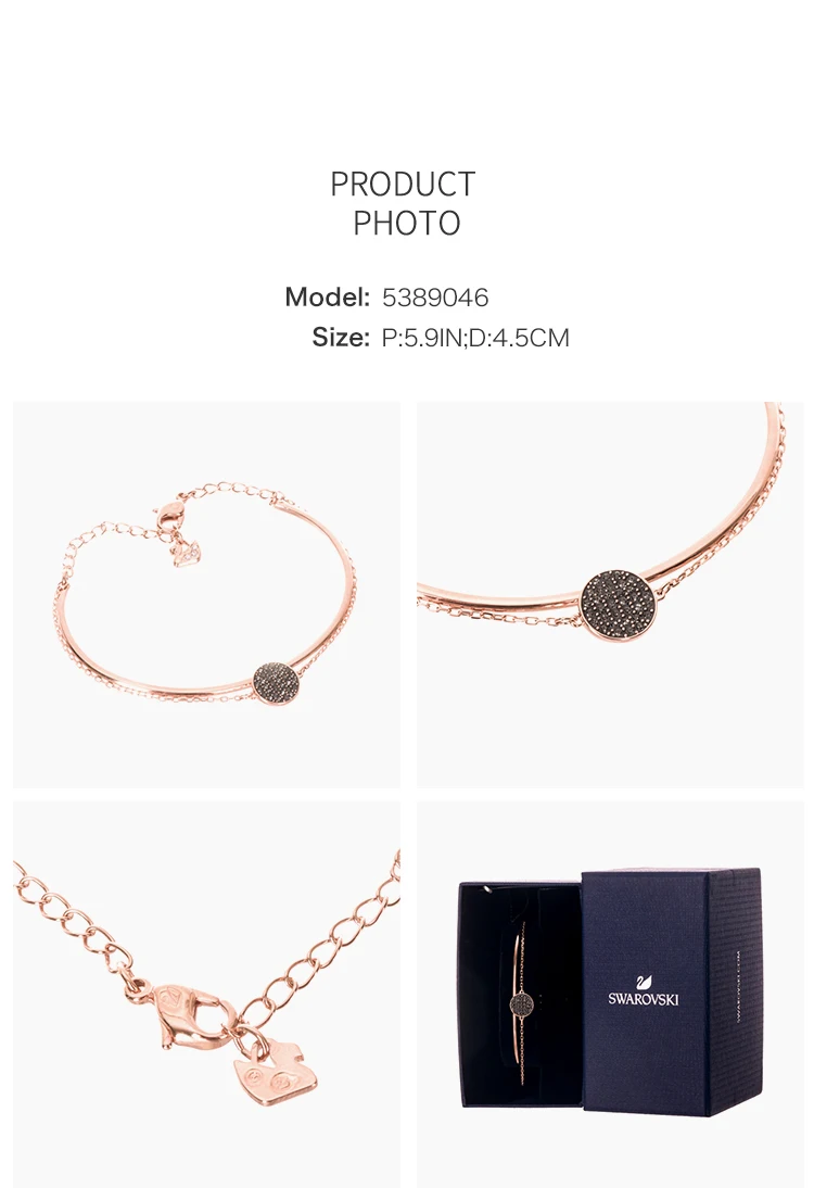 Подлинный и абсолютно браслет Swarovski Duo Evil Eye