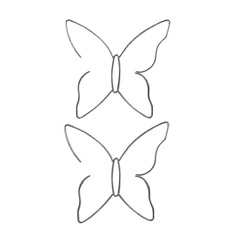 

Funny Women Line Butterfly Dangle Earrings Simple Style Big Butterfly Earrings for Women Fashion Jewelry Christmas Earrings