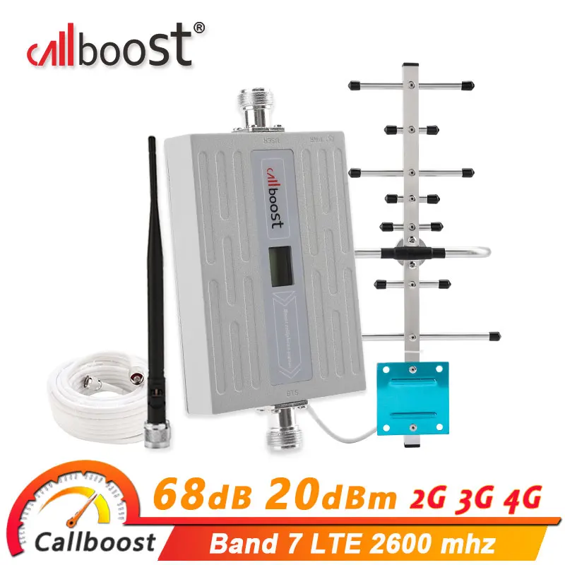 Ретранслятор сигнала Callboost 2600 МГц мобильный телефон усилитель 4g сетевой