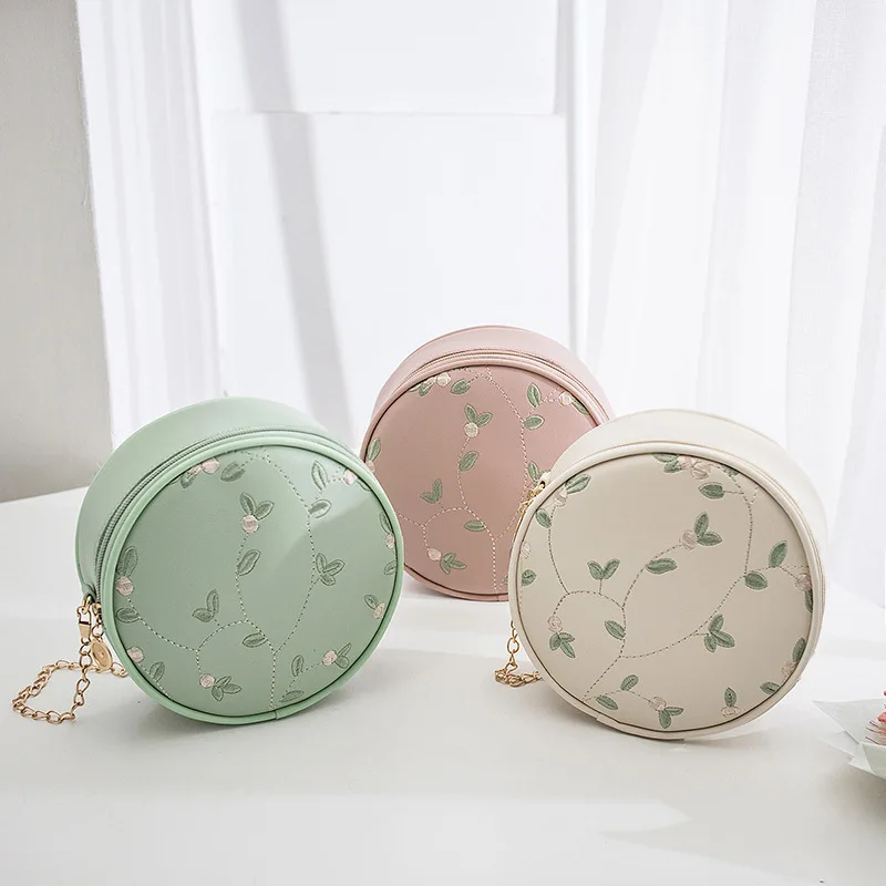 

Small Fresh Female Messenger Bag Wild Shoulder Bag Student 2020 New Mori Summer Small Bag Female Chain Small Round Bag