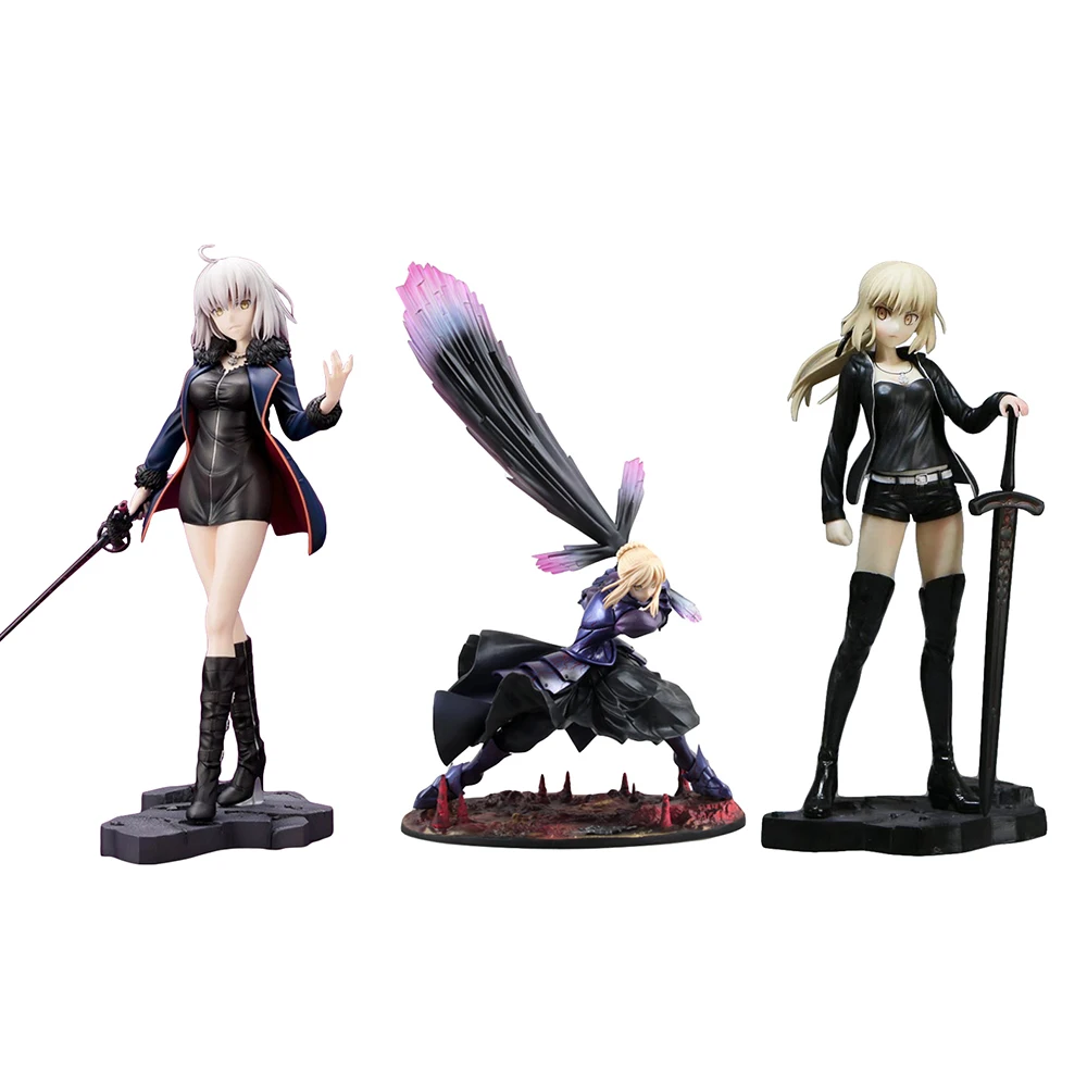 Fate Grand Order Saber Alter Toys Figure PVC Model Figma Sexy Cartoon Doll Gift Collectible Doll Fatego Fate Night Jeanne D Arc