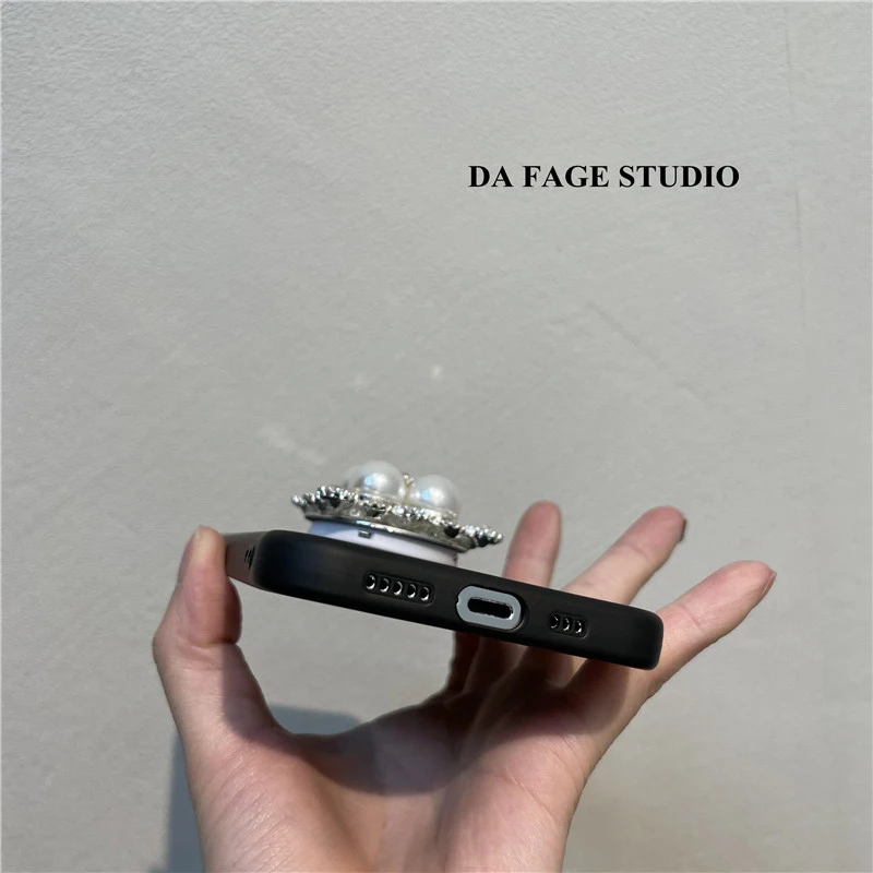 Роскошный Модный жемчужный драгоценный камень кружевной кронштейн Мягкий