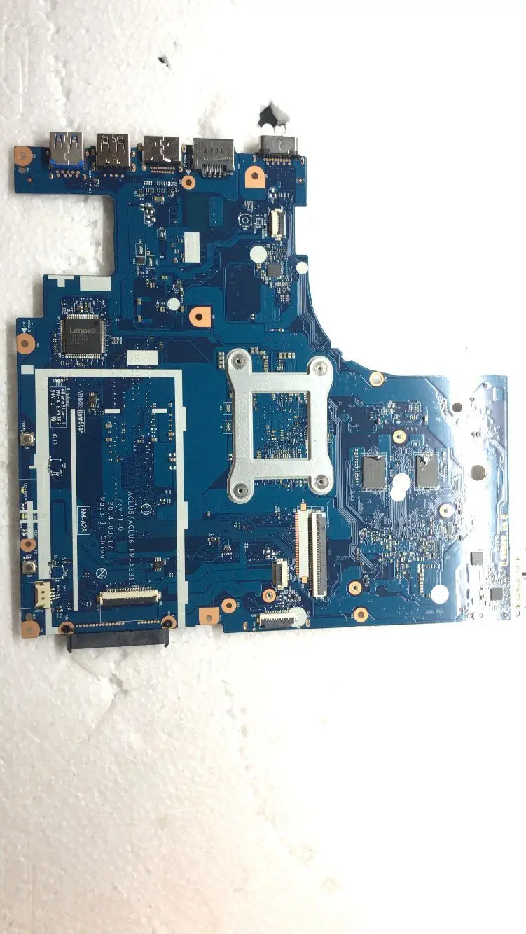 NM-A281 материнская плата для Lenovo G50-45 ноутбук материнская плата ACLU5/ACLU6 NM-A281CPU A6-6310 GPU R5 M230 2G тесты работы
