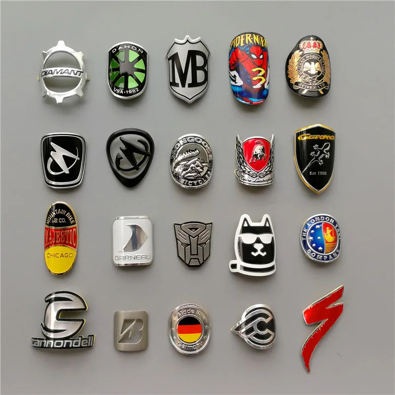 

Велосипедный значок, мягкие наклейки из алюминиевого сплава для горного велосипеда, BMX, складные велосипедные передние рамы, велосипедные а...