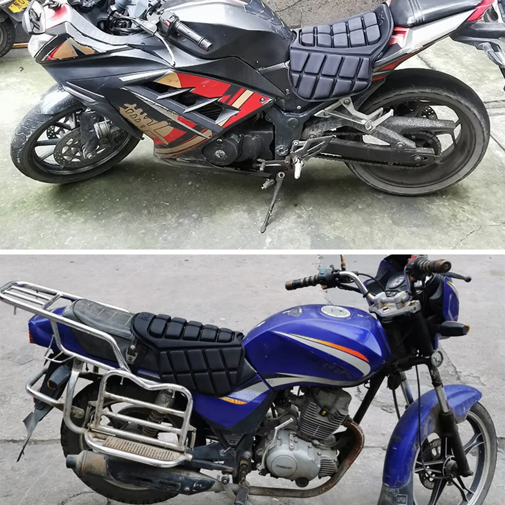 Вау подушка на сиденье мотоцикла внедорожник мягкий коврик 3D амортизирующий для