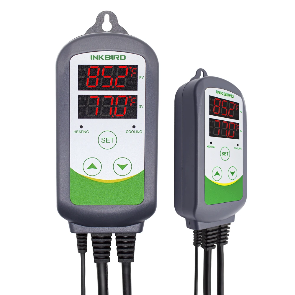 Inkbird Itc308 Digital Controlador de Temperatura Tomada Termostato Calor e Fresco Carboy Fermentador Estufa Terrário Temp. Instrumentos de temperatura
