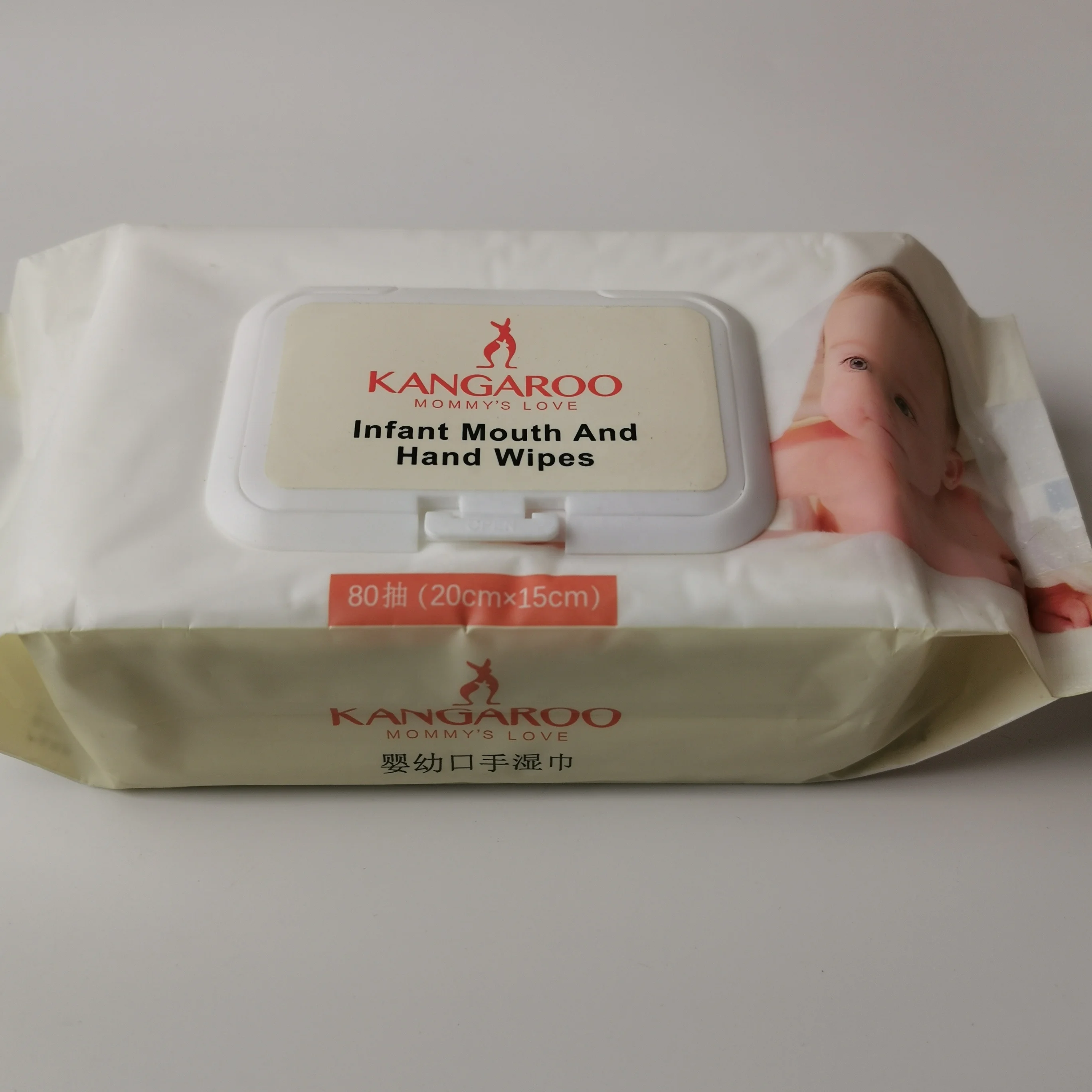 

Custom Baby Wipes Private Label 100% Biodegradable Baby Wet Wipes