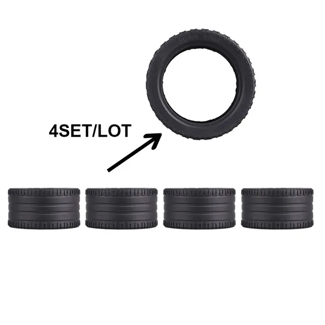 4pcs Tire Technic Car 42056 42083 23009 20086 Bugatti запасные части Красный Черный золотое покрытие колесная ступица, шина строительные блоки аксессуары для кирпичей - Цвет: 4pcs Tire