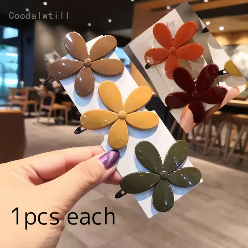 

Multiple Girls Snap Hair Clips for Children Pins BB Hairpin Color Metal Barrettes Baby Children Women Girl Hair Accessories