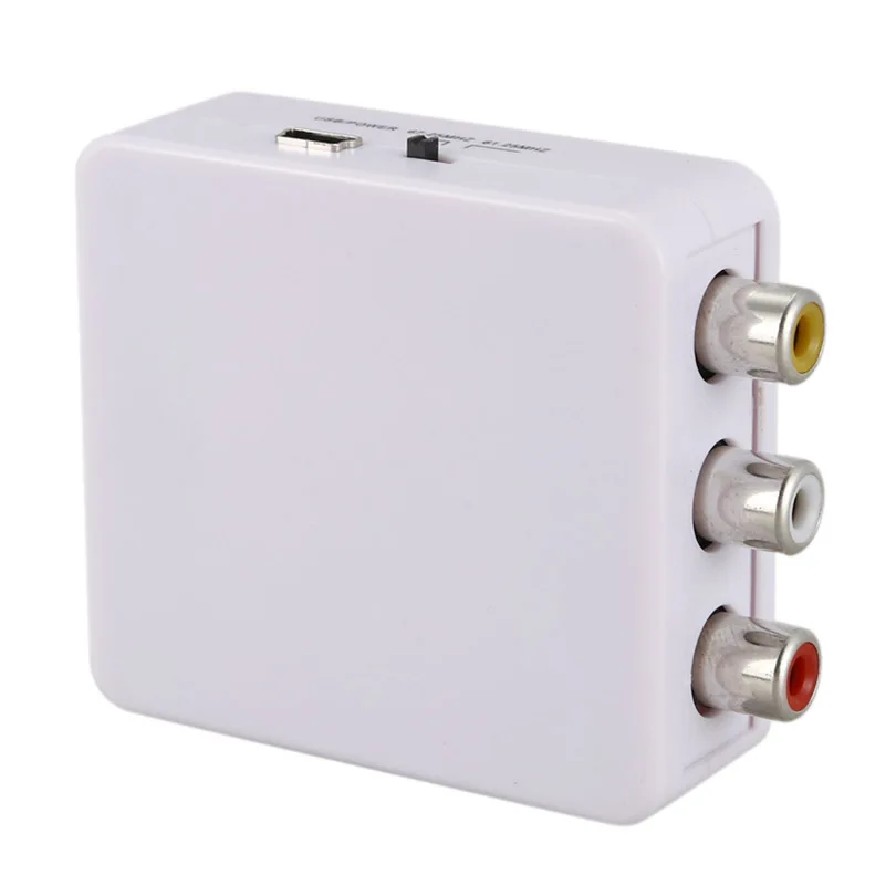 Оригинальный мини Rca Cvsb Av на радиочастотный адаптер 67 25 МГц 61 видео Аудио ТВ