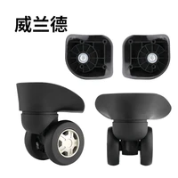 suitcase 360 degree universal rotating wheel accessories replacement lever suitcase casters accessories luggage black wheels