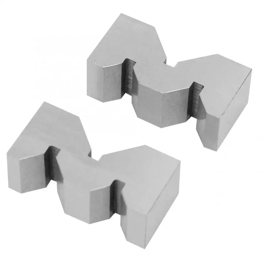 2 шт. высокоточная углеродистая сталь M Тип V-образный блок 50 мм для измерения