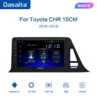 Автомагнитола Dasaita, 1DIN, Android 10,0, автомобильное радио для Toyota C-HR CHR 2016, 2017, 2018, GPS, автомобильное стерео, 9 дюймов, IPS экран, 64 Гб ПЗУ