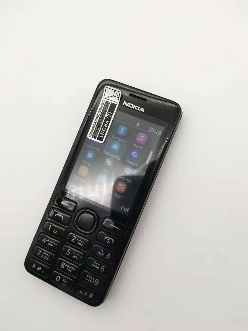 2060 Dual Sim Nokia 2060 206 2G GSM 1.3MP 1100mAh разблокированный дешевый Восстановленный мобильный телефон Восстановленный