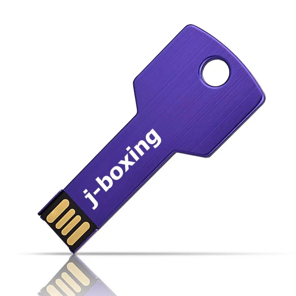 

USB-накопитель J-boxing Purple, 16 ГБ, в металлической форме, USB 2,0