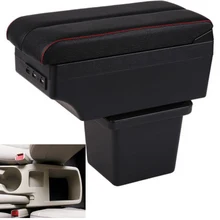 For Hyundai i30 armrest box central content box interior Armrests Storage car-styling accessories part with USB