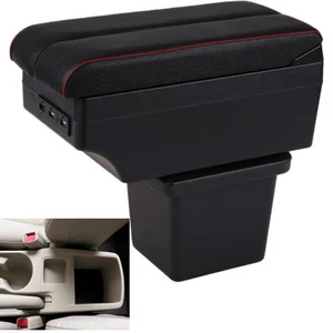 for hyundai i30 armrest box central content box interior armrests storage car styling accessories part with usb free global shipping
