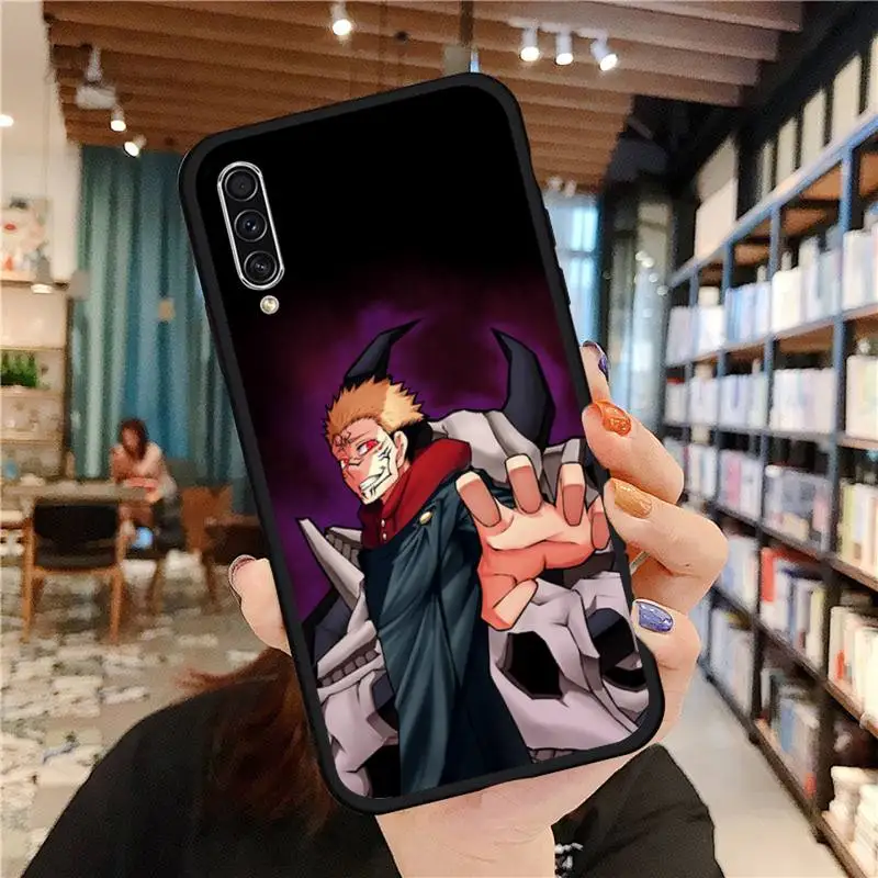

Jujutsu Kaisen japanese anime manga Phone Case For Samsung galaxy A S note 10 7 8 9 20 30 31 40 50 51 70 71 21 s ultra plus