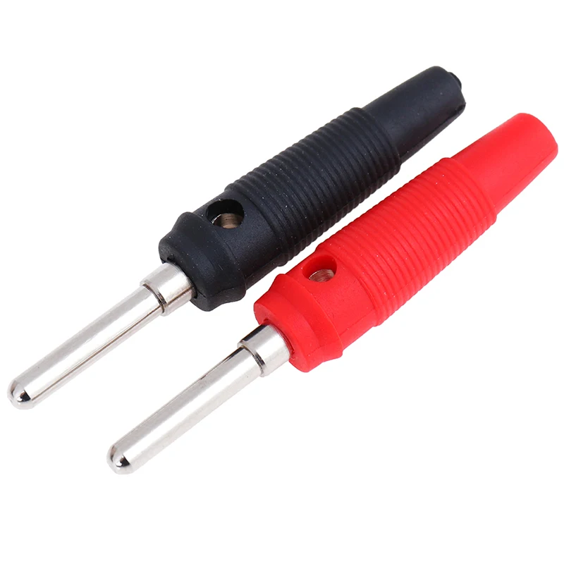 

2pcs Banana Plug Audio Speaker Connectors Amplifier Speaker Binding Post 4mm Banana Jack Plug For Cable Terminals