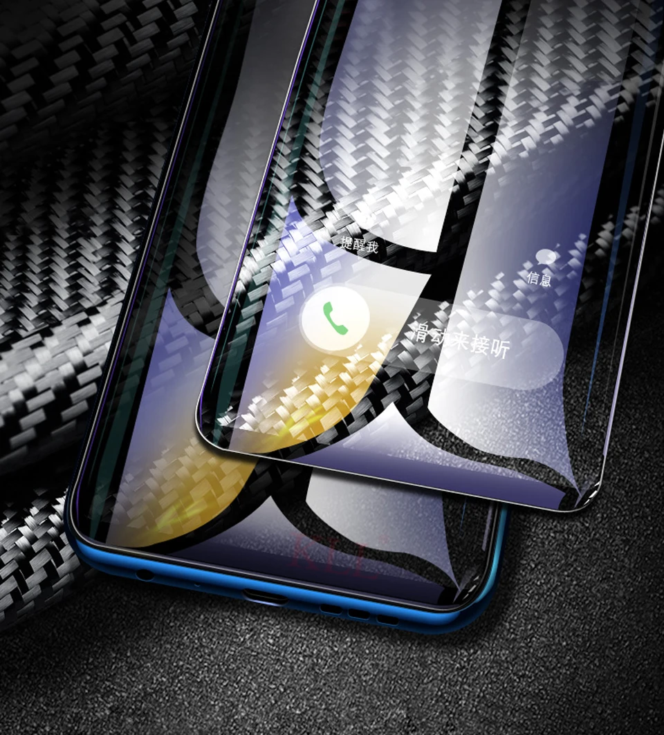 2.5D полное покрытие анти-синий светильник закаленное стекло для OPPO Realme X 3 Pro Защита экрана для OPPO Realme 5 Pro U1 9H твердость