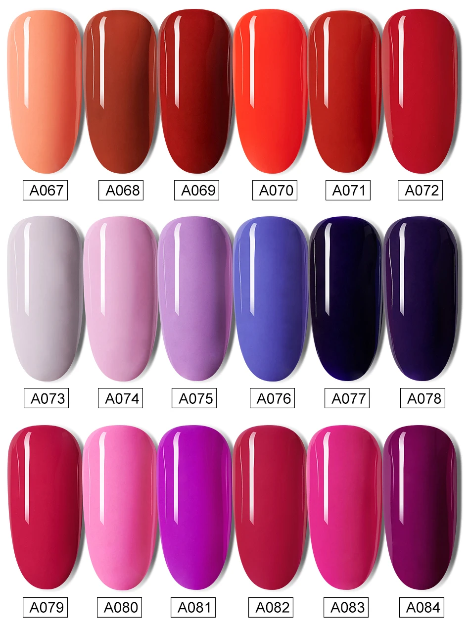 ROHWXY Гель-лак для маникюра Гель-лак для ногтей дизайн УФ-светодиодный Гель-лак для ногтей набор праймер Гибридный лак гель-краска