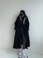 2021 spring long trench coat women double breasted slim trench coat female outwear fashion hoody windbreaker