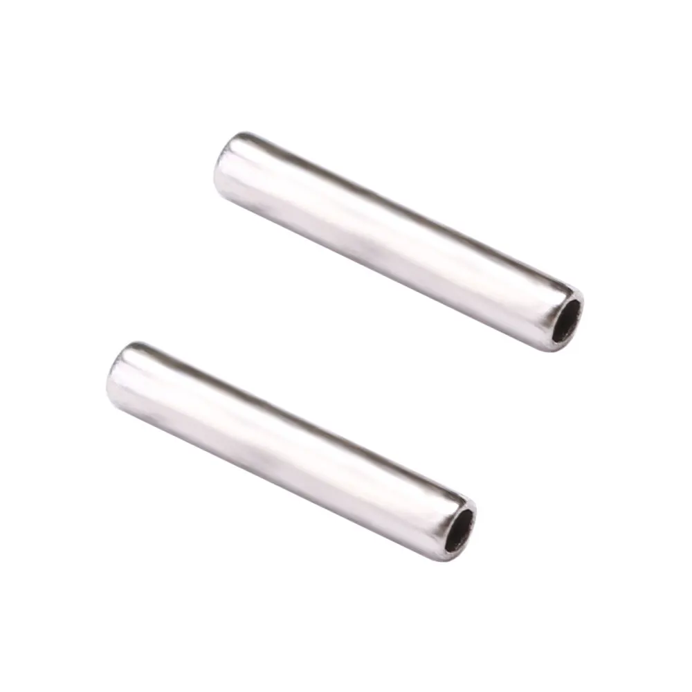 100 шт. черная круглая медная рыболовная трубка Рыболовный инструмент обжимные