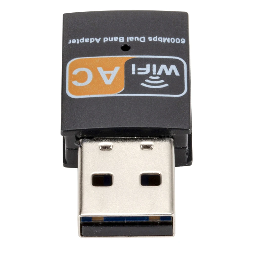 Новый беспроводной USB WiFi адаптер 600 Мбит/с wi fi антенна PC сетевая карта 2 4 + 5 8 ГГц