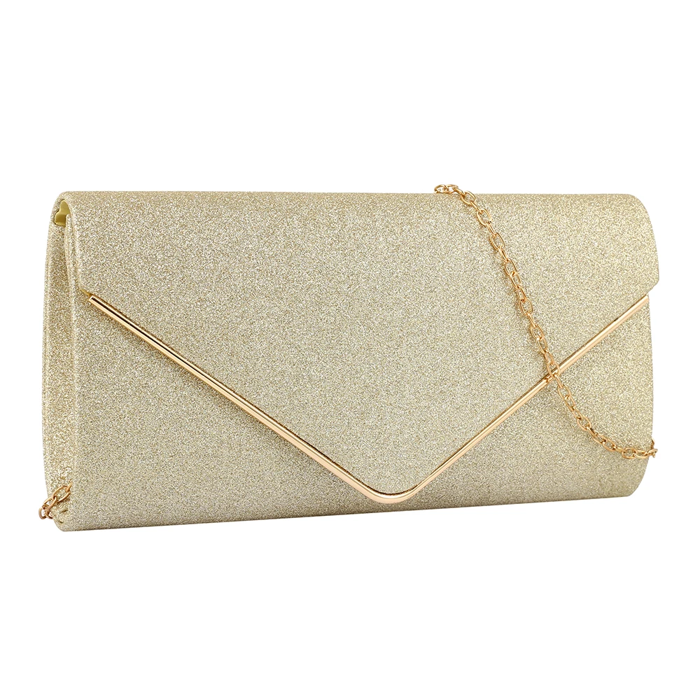 Хит роскошный блестящий женский кошелек клатч-конверт модные блестящие женские