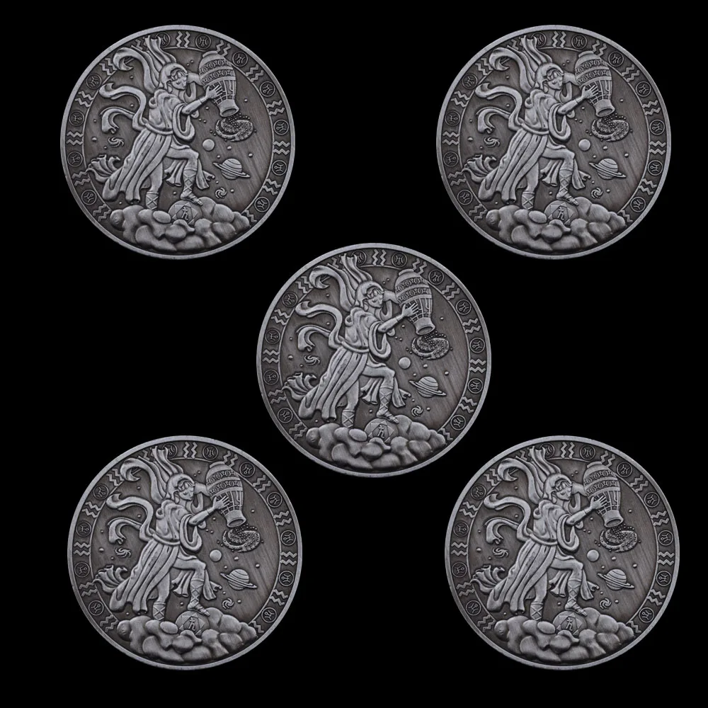 5 шт./компл. изысканные 2019 новые европейские и американские винтажные сплав 12