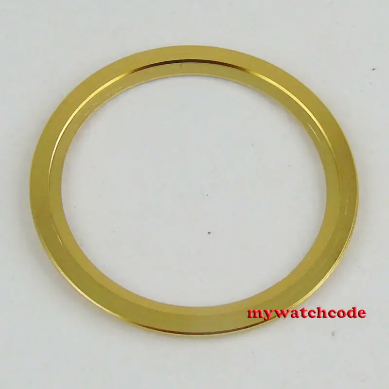 38 мм Желто-золотистая керамическая вставка для глубинных мужских часов 40 |